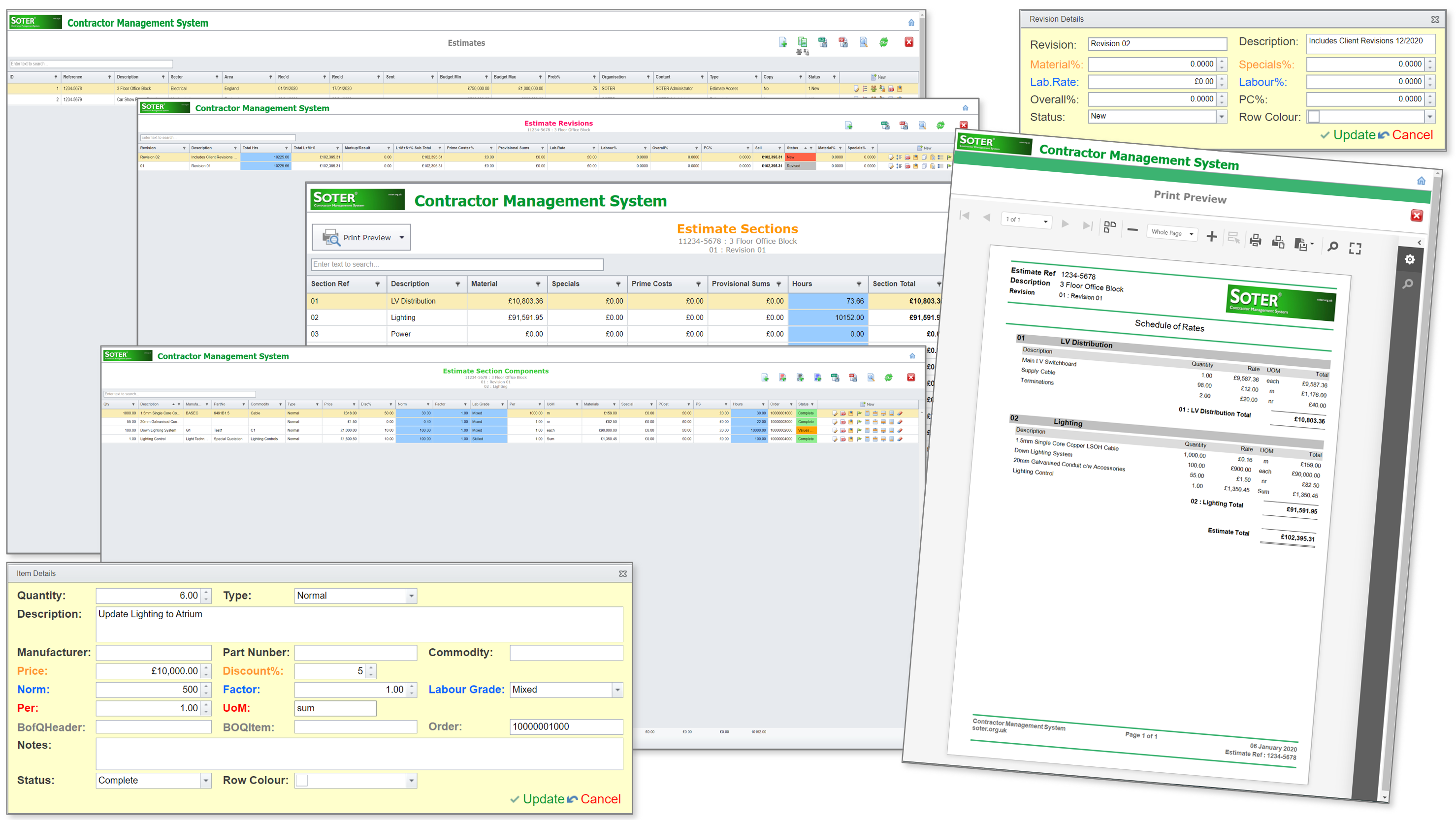 SOTERweb Cloud CAFM System