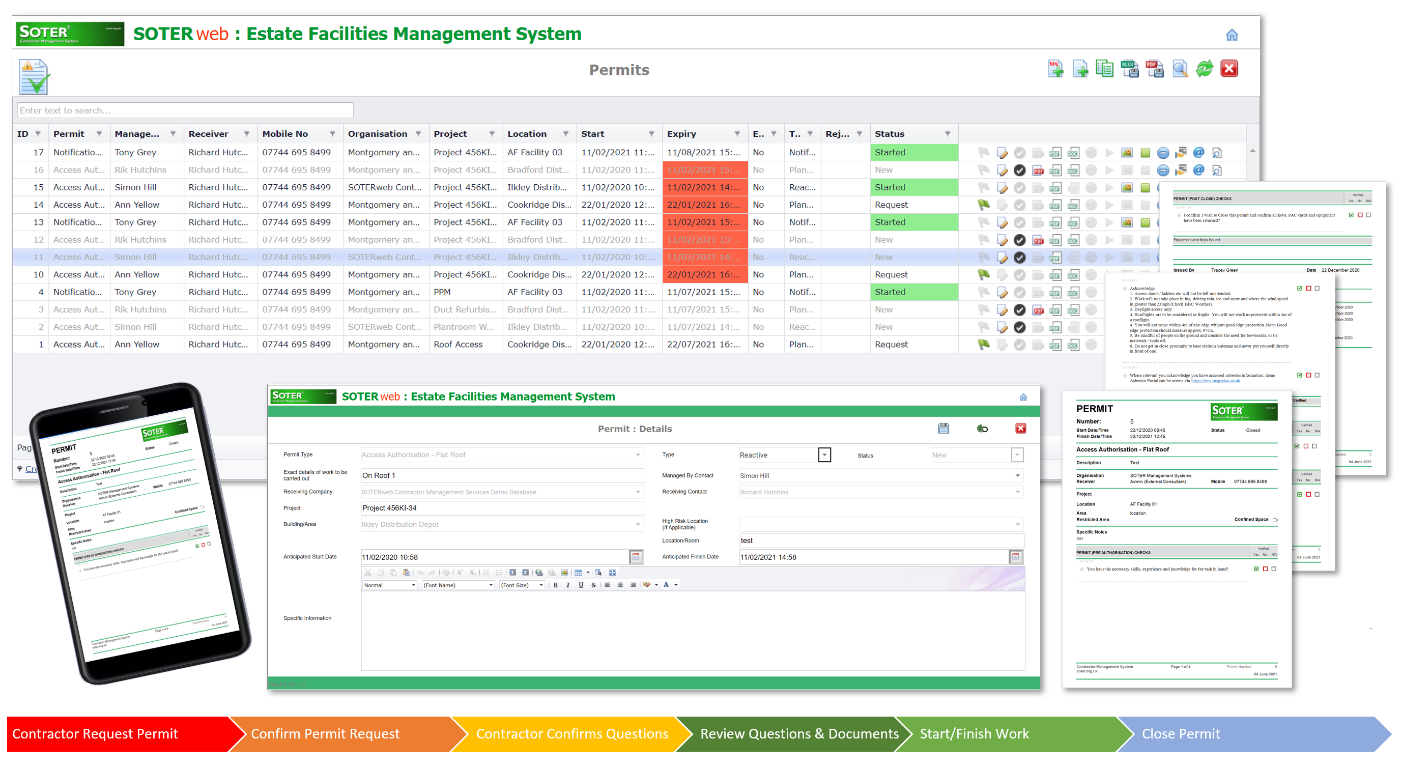 SOTERweb Cloud CAFM System