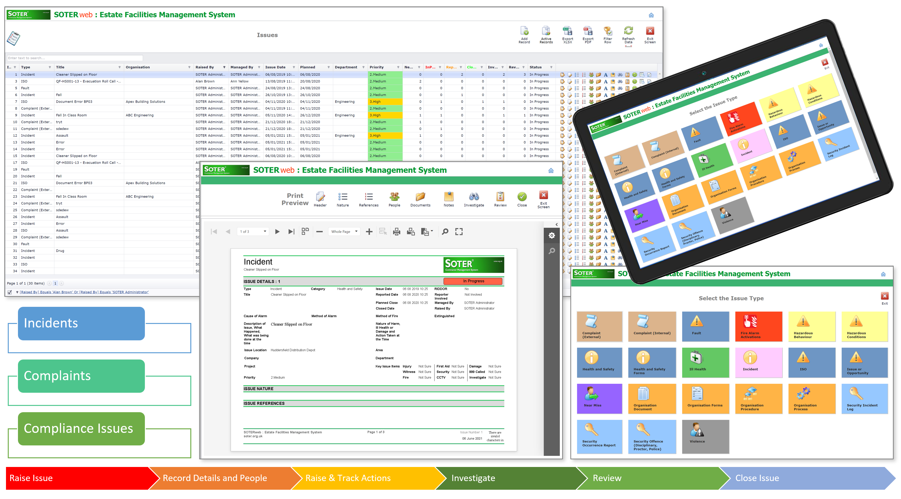 SOTERweb Cloud CAFM System