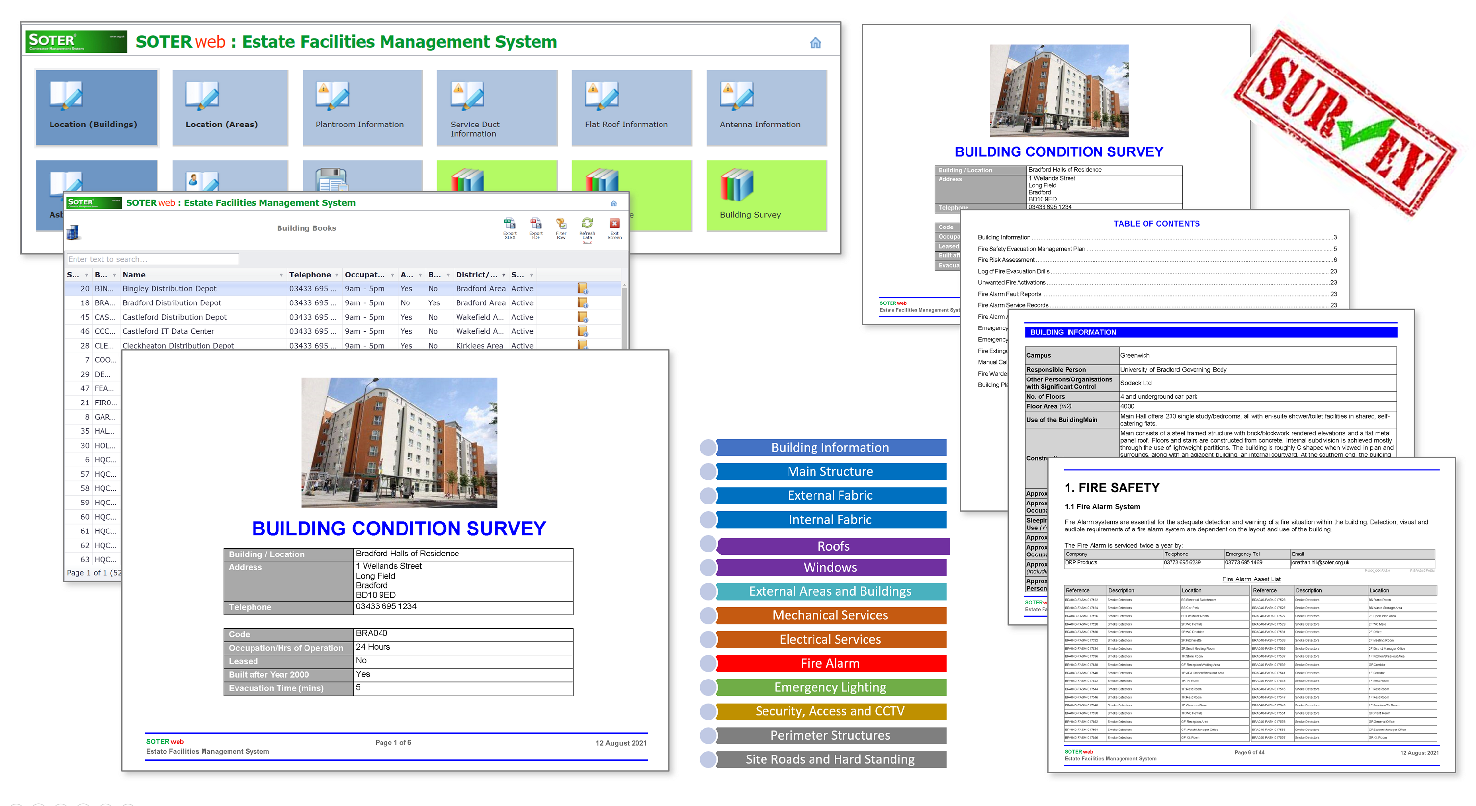 SOTERweb Cloud CAFM System