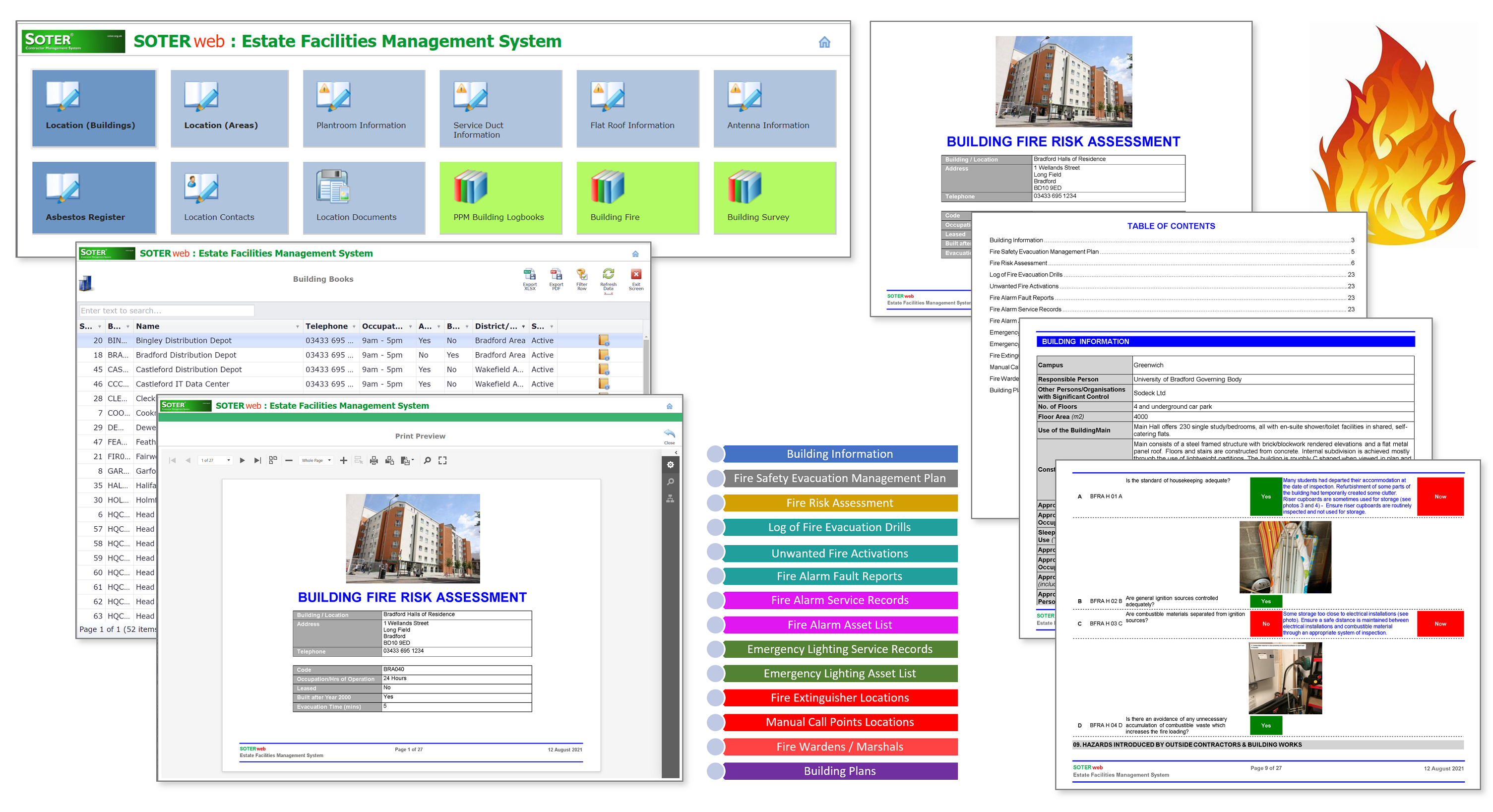 SOTERweb Cloud CAFM System